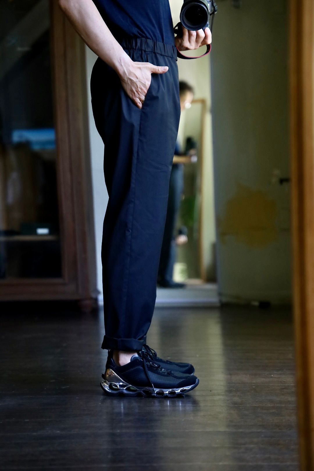 Graphpaper Solotex Twill Slim Chef Pantsスタイル.2024.5.20.