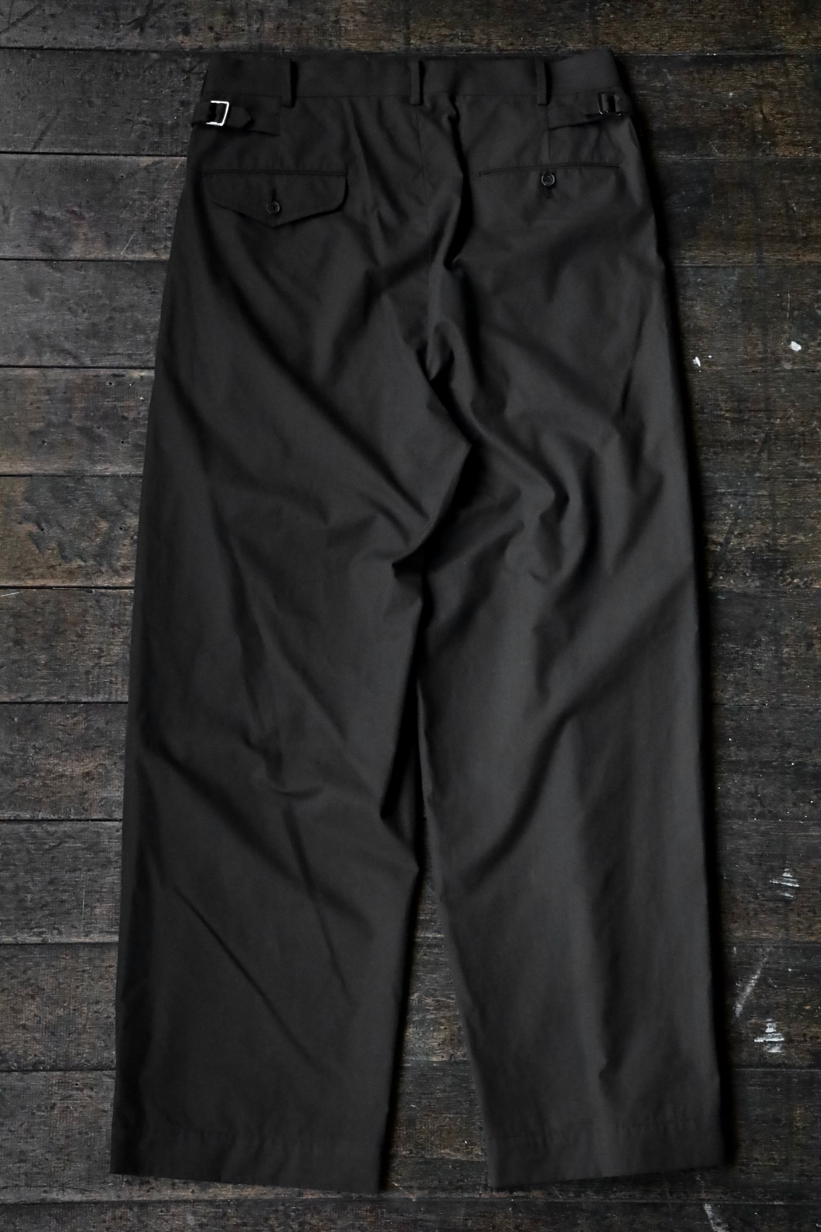 アプレッセ 25SS High Density Weather Cloth Trousers(25SAP-04-15H)BLACK☆4月26日(土)発売！