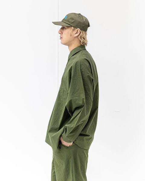 FreshService CRISP COTTON ANORAK L/S SHIRT (KHAKI) 新作発売！