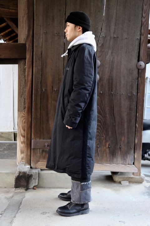 COMME DES GARCONS HOMME 新作CdGH綿ナイロンウェザーコート style.2020.12.8.