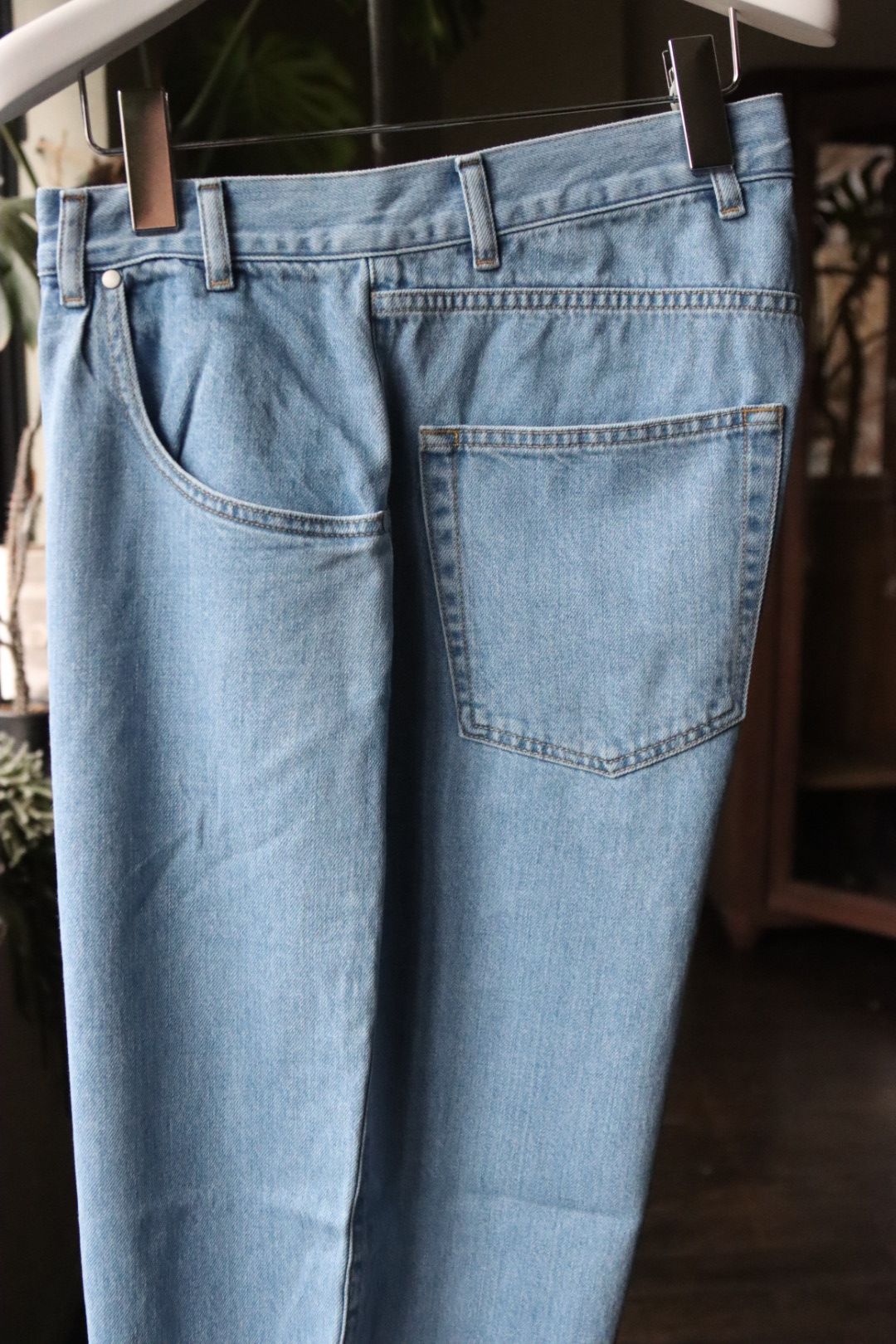 セダンオールパーパス SS24 Oval Logo Denim Pant(SD24S-PT01)Summer Indigo