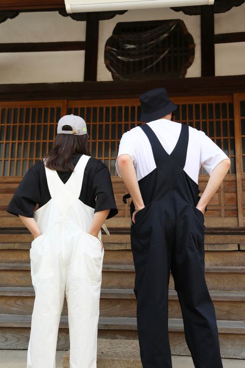 blurhms ROOTSTOCK Chino Salvage Overalls style. 2021.08.05.