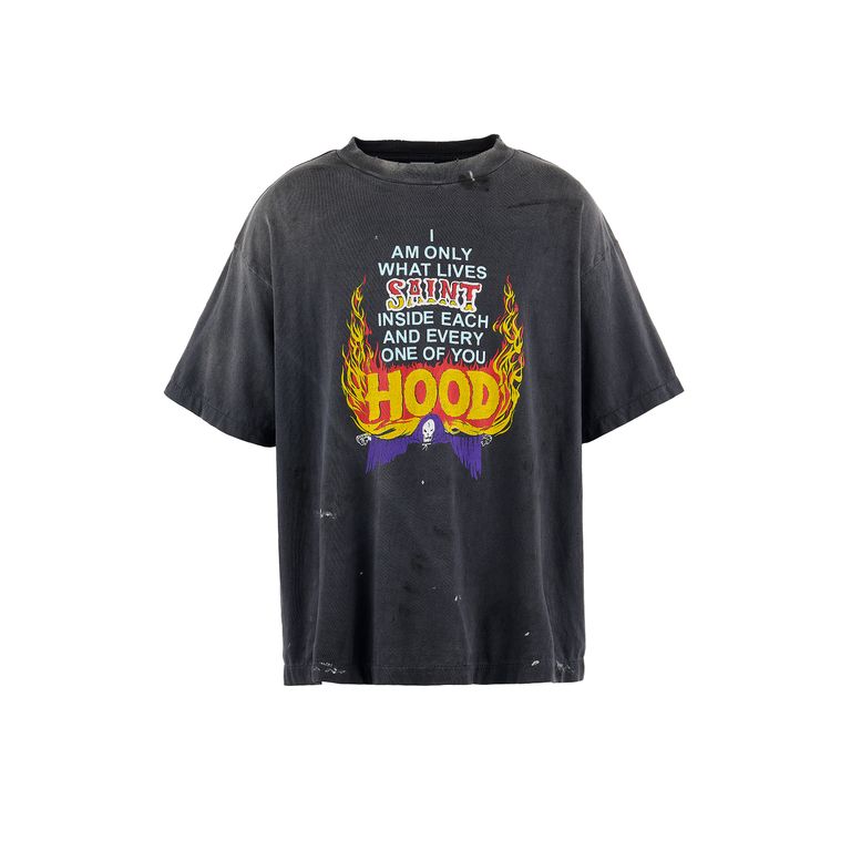 SAINT M×××××× - セントマイケル25SS STHD . SS TEE HOOD(SM-HR8-0000  