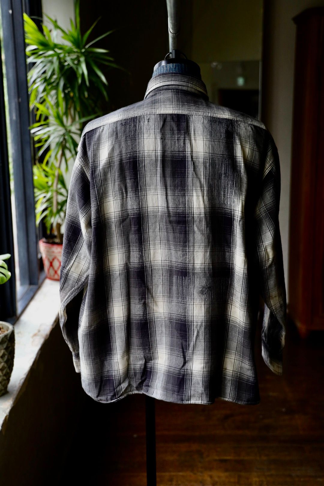 セントマイケル Tシャツ BB_FLANNEL CHECK SHIRT(SM-HR1-0000-C52)BLACK★9月27日(土)発売!