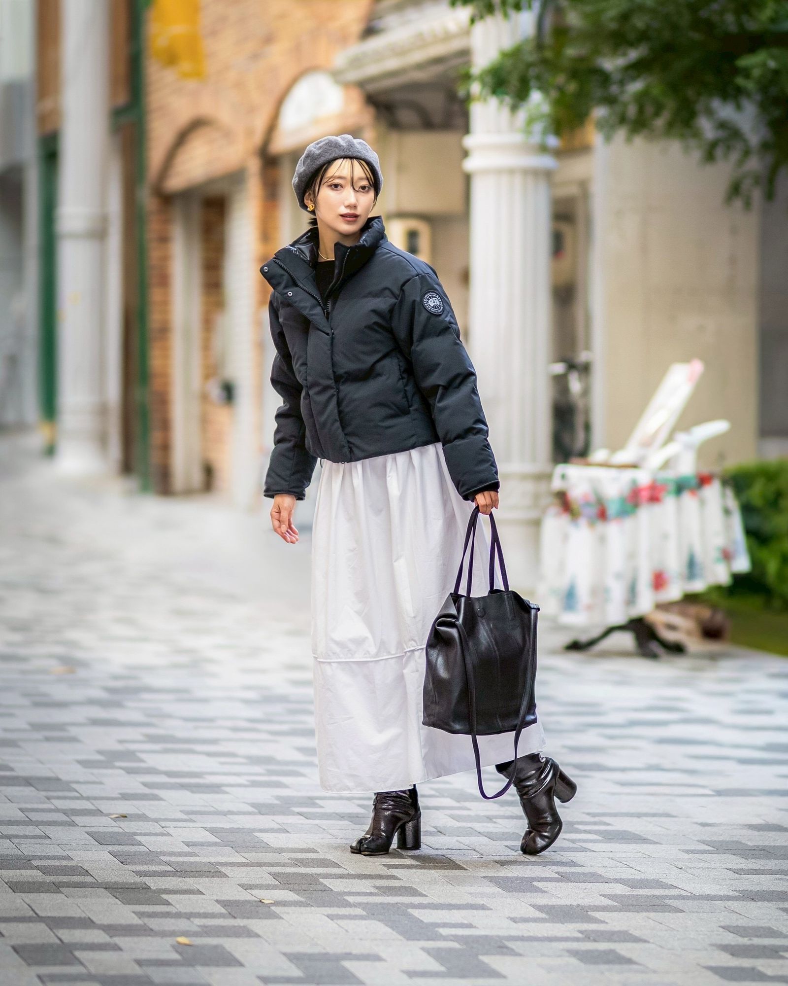 カナダグース レディース Grandview Cropped Jacket Black Label(2266WB)Black☆新作発売！