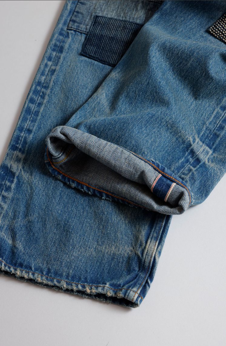 ファンダメンタル デニムパンツCLASSIC STRAIGHT DENIM CS121(FA25/MG121)INDIGO