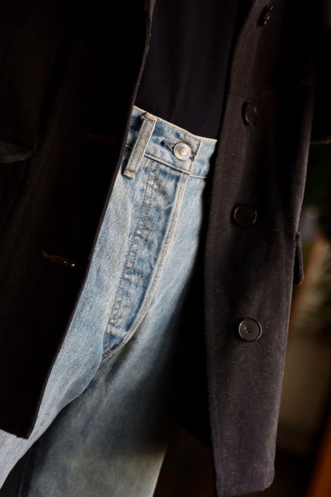 A.PRESSE US.ARMY Mackinaw Coatスタイル