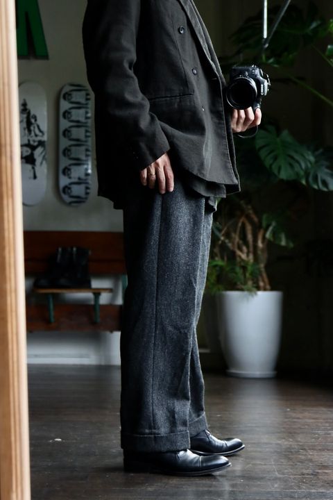 アプレッセ22FW Double Breasted Jacketスタイル.2022.9.26.