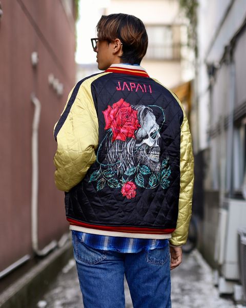 ©SAINT M×××××× セントマイケル×WILDSIDE YOHJI YAMAMOTO SKULL SUKA JACKETスタイル