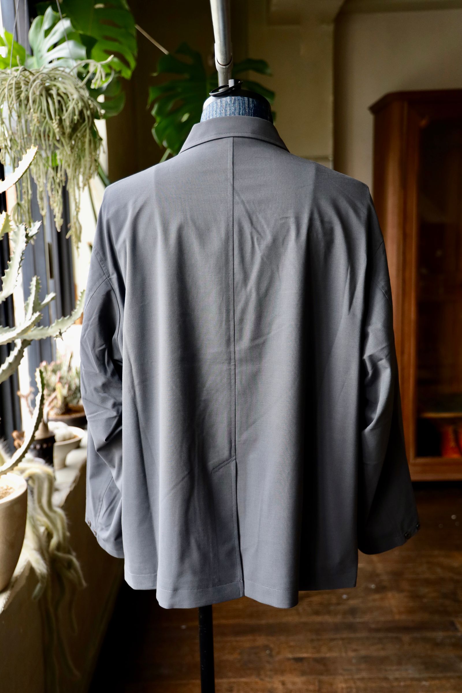 フレッシュサービス WOOLY CLOTH DOUBLE JACKET(FSC251-20106)GRAY