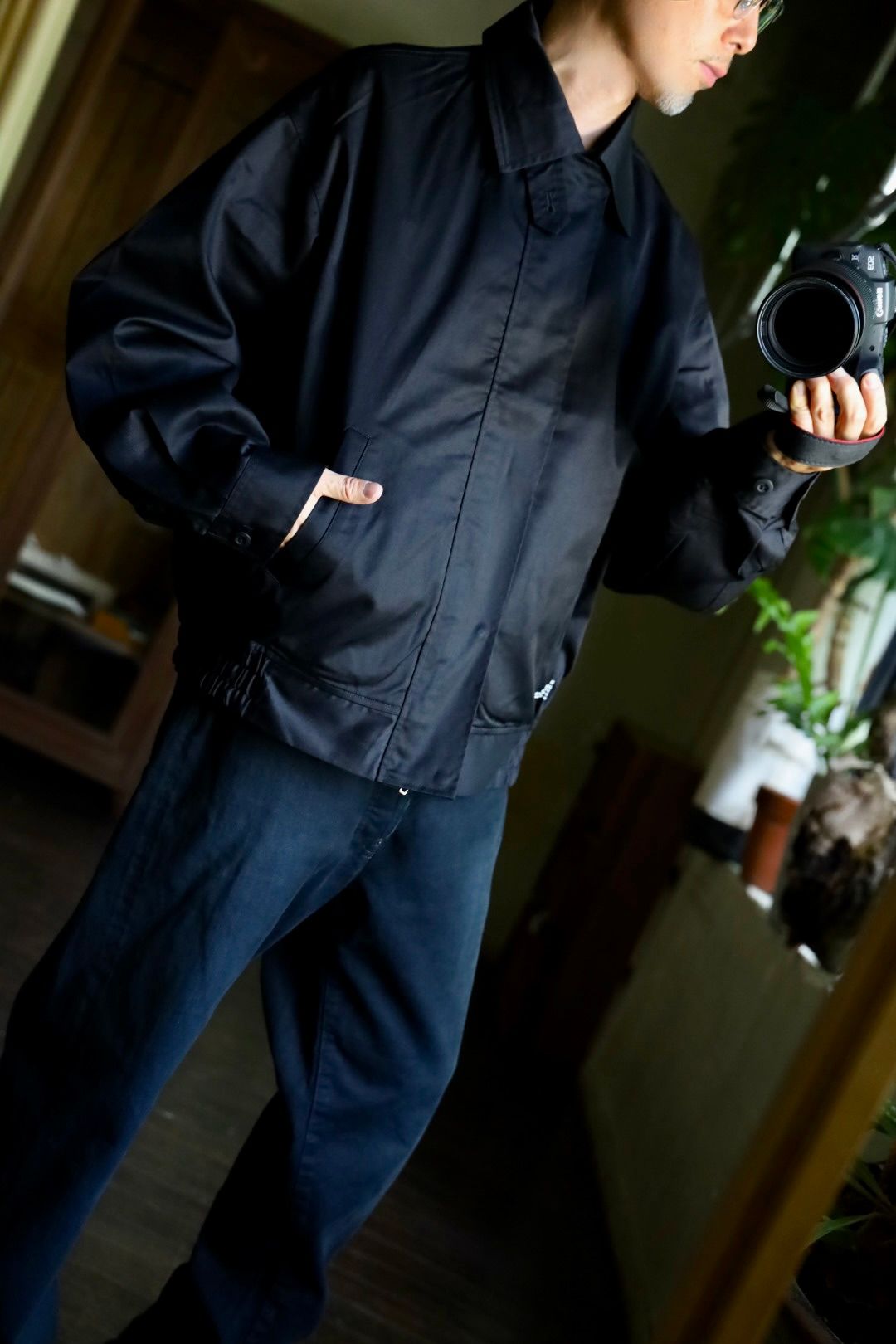 フレッシュサービス CORPORATE BLOUSON (BLACK)