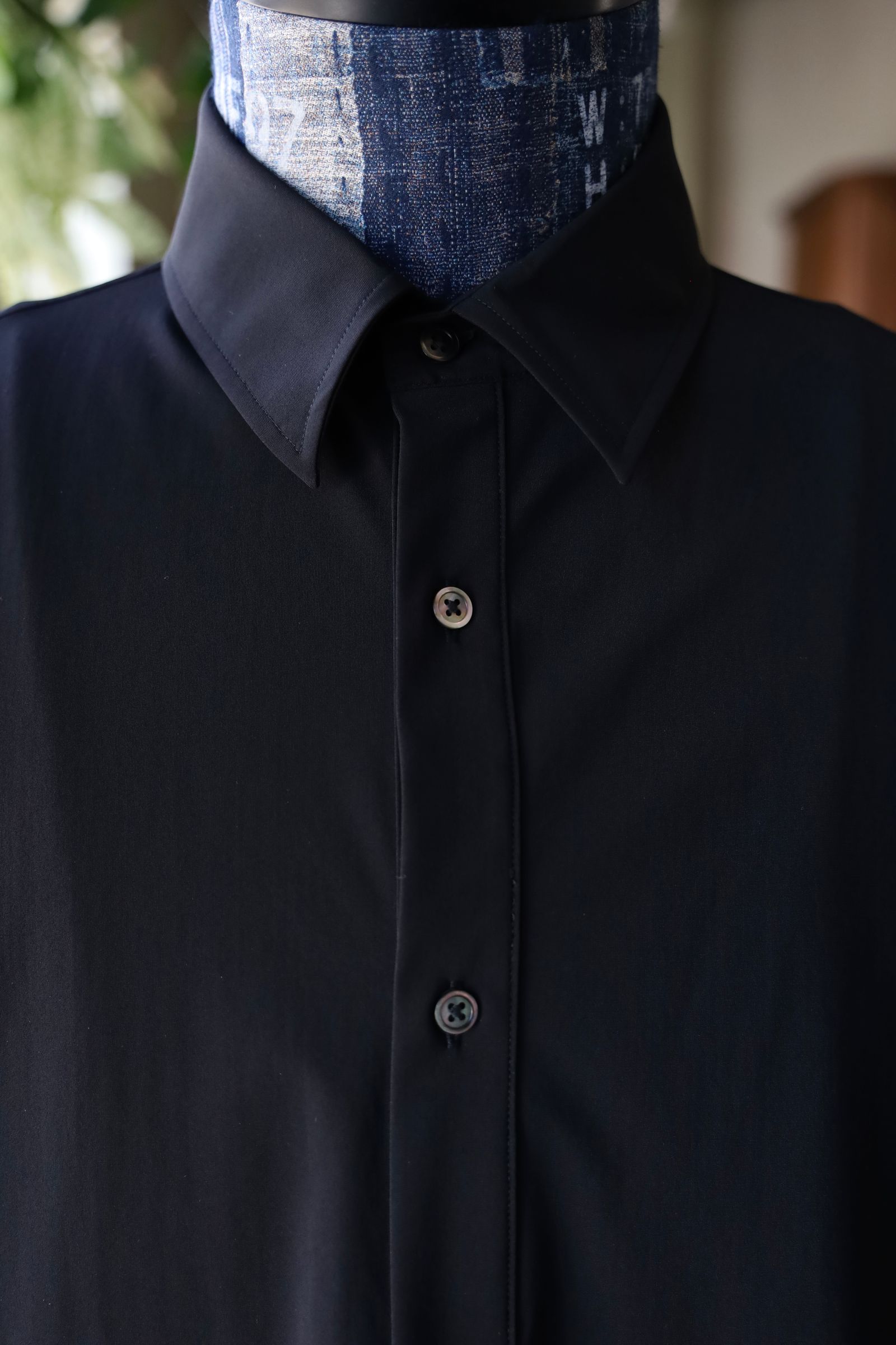 グラフペーパー 25SS Flex Tricot S/S Pullover Shirt(GM252-50038)BLACK☆5月3日(土)発売！