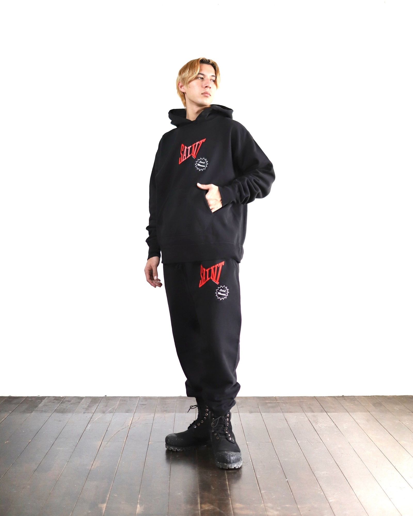 SAINT Mxxxxxx 新作SAINT HOODIE&SAINT SWEAT PANTS style 2024.2.10 ...