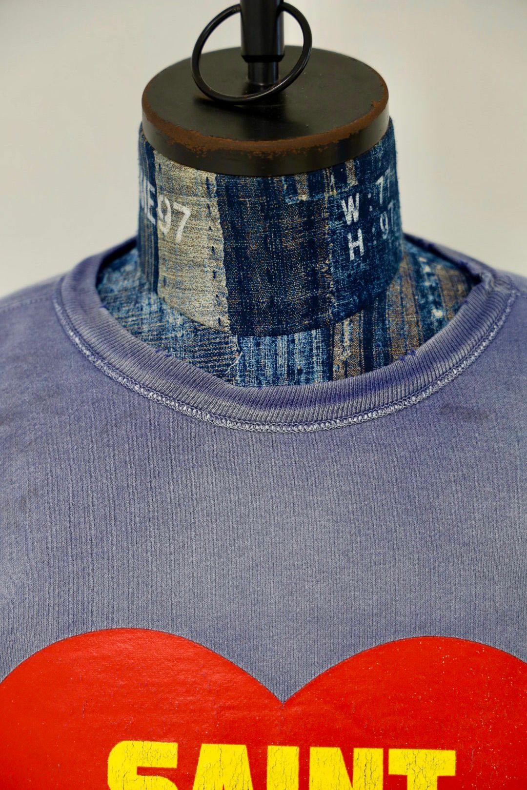 セントマイケル SAINT POWER CRW NECK SWT/NAVY(SM-HR1-0000-048)