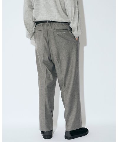 セダンオールパーパスFW23 Tech Flannel Wide Slacks (SD23F-PT04)Grey☆10月28日(土)発売！