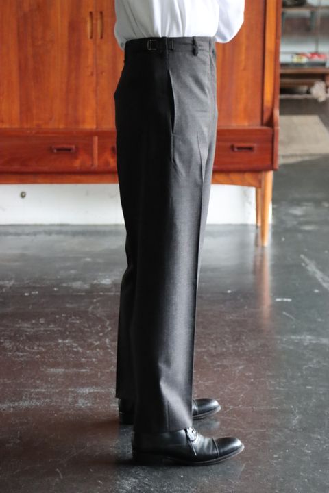 Ets.MATERIAUX マテリオ セレモニーパンツ"CHARCOAL"SIZE:1 style.