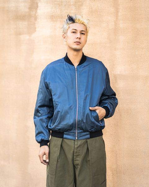 アプレッセ 2026 STYLE1 Vintage Silk Viscose Tour Jacket(26SAP-01-28)BLUE☆12月13日(土)発売！