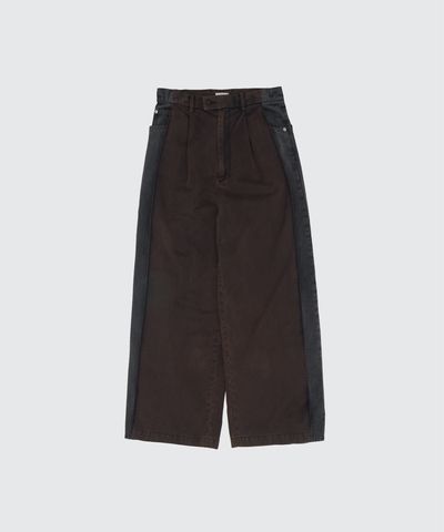 YOKE SPRING SUMMER 2026 Connected Chino&Denim Pants(YK26SS01214P)BLACK☆12月20日(土)発売！