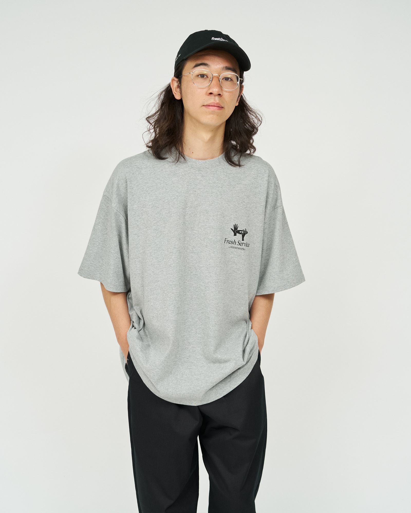 フレッシュサービス CORPORATE PRINTED S/S TEE “BRIEFING”(FSC253-70014)H.GRAY★7月26日(土)発売！