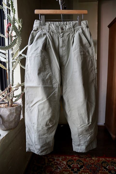 イズネス 26SS Double-Knee Balloon Painter Pants (26SS_12_1008SSBALOONPT01)MINT☆新作発売！
