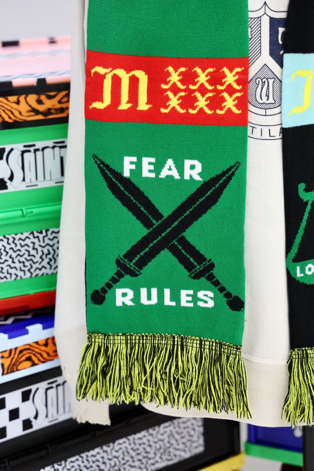 セントマイケル  BABY MICHAEL SCARF(SM-HR1-0000-097)BLACK★10月11日(土)発売！