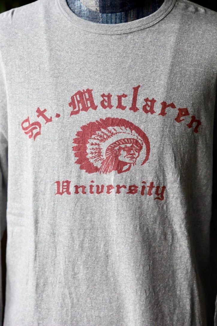 BOW WOW 25FWバウワウ ST. MACLAREN UNIV. 8812 LS(W252-MU8L) 88/12GRAY★9月20日(土)発売！