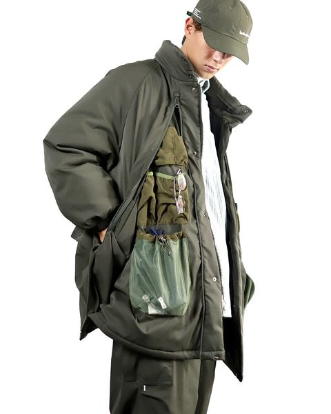 FreshService × HOUYHNHNMコラボ"KHAKI"セットアップスタイル