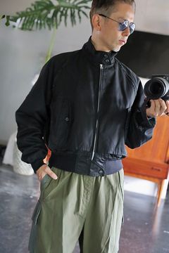 ヨーク 25FW CONNECTED HARRINGTON FLIGHT JACKET(YK25FW01026B)BLACK☆9月6日(土)発売！