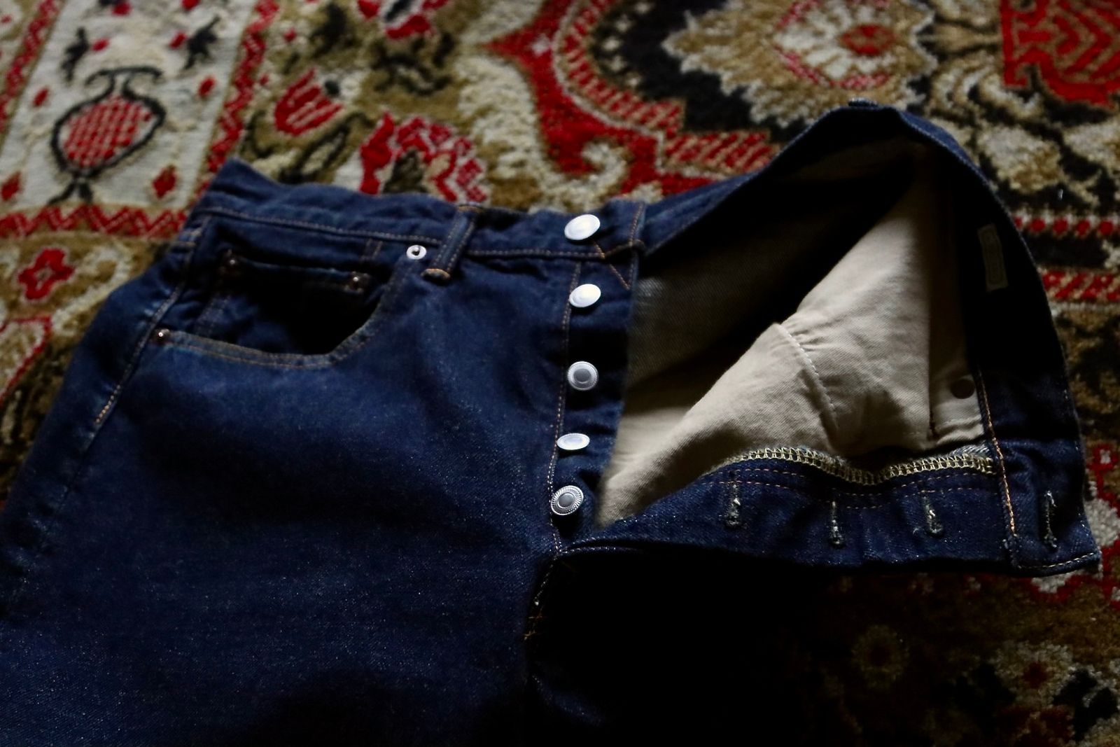 アプレッセデニム Washed Denim Pants E(23SAP-04-07H)INDIGO