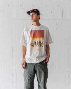 セントマイケル25SS シン・エヴァンゲリオン劇場版TシャツEV_SS TEE/ORANGE (SM-HR8-0000-C13)WHITE