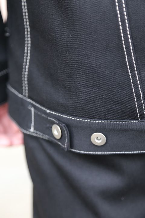 sulvam 2021SS Mens slim denim jacket & Mens boots cut denim pants style.2020.12.19.