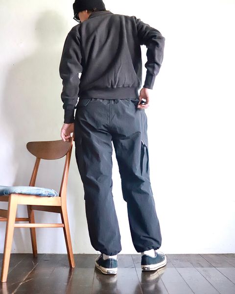 SEDAN ALL-PURPOSE Big Cargo Pants"Black"スタイル