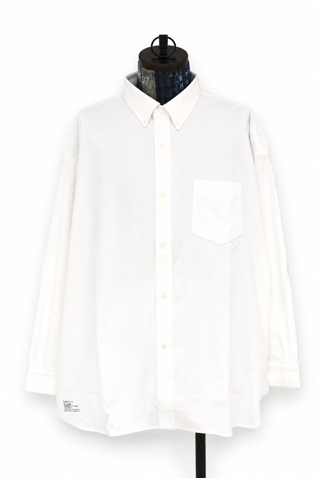 フレッシュサービス DRY OXFORD CORPORATE L/S B.D.SHIRT(FSC262-50103B)WHITE☆8月22日(土)新作発売！