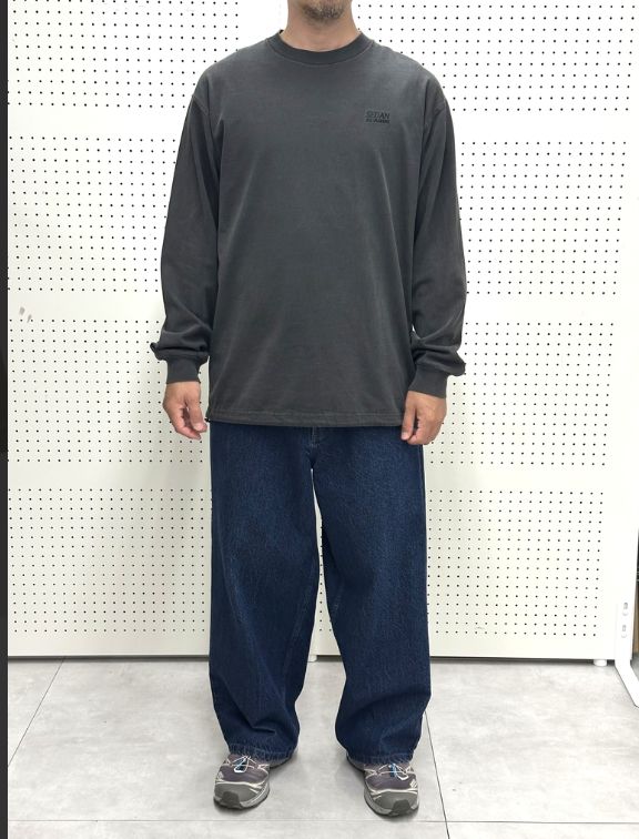 セダンオールパーパス 26SS Pigment Dyed L/S Tee(SD26S-CT04)Coal☆2月21日(土)発売！