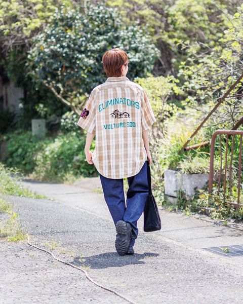 BOW WOW 新作ELIMINATORS S/S FLANNEL SHIRT style.2025.4.25