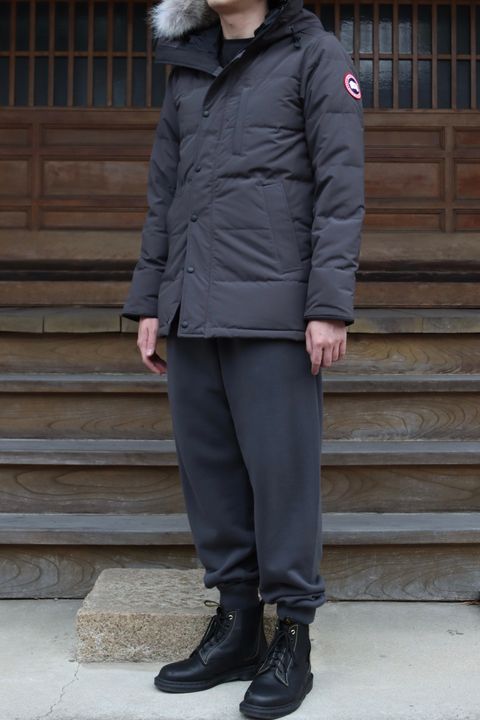 CANADA GOOSE CARSON PARKA FF"DARK GRAY"style.2021.10.17.