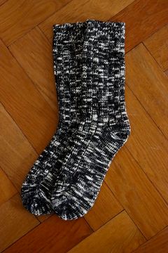 フレッシュサービスソックス 2-PACK SLUB CREW SOCKS (FSP253-90031B)BLACK☆8月2日(土)新作発売！