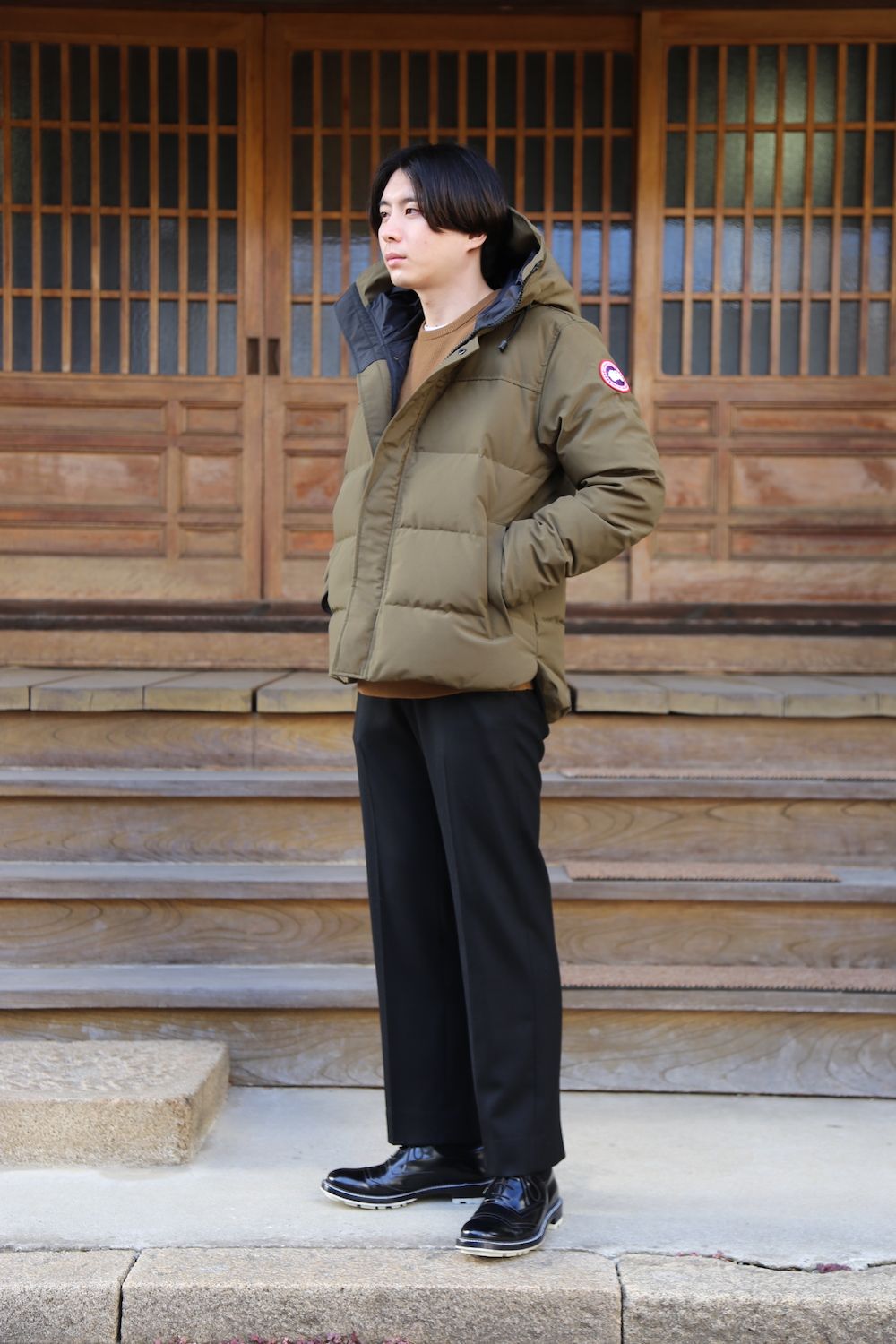 CANADA GOOSE MACMILLAN PARKA FUSION FIT "KHAKI"