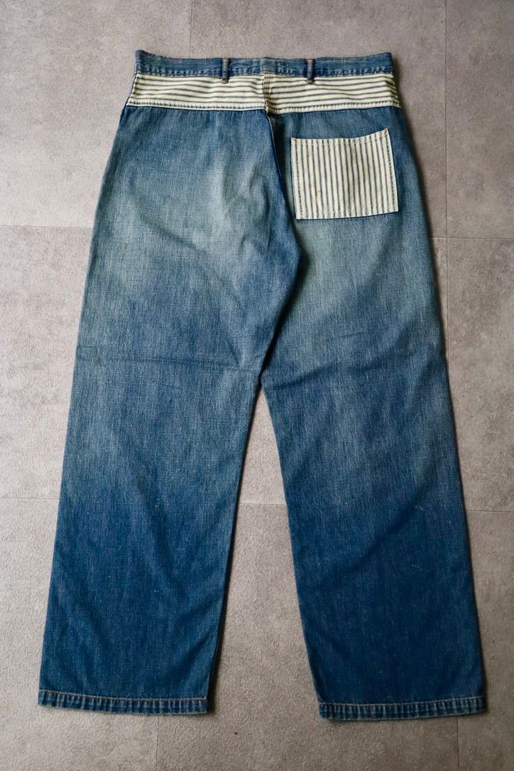 BOW WOW 25FWバウワウ LAPD PRISONER DENIM PANTS AGED(BW252-LPDPA)AGED INDIGO★8月30日(土)11:00発売！