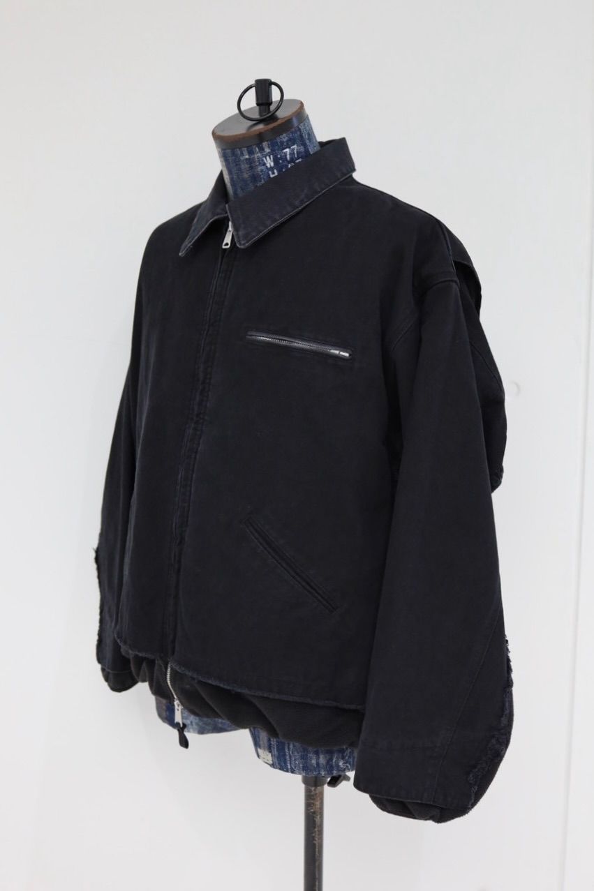 YOKE SPRING SUMMER 2026 Connected Work Jacket(YK26SS01195B)BLACK☆12月20日(土)発売！