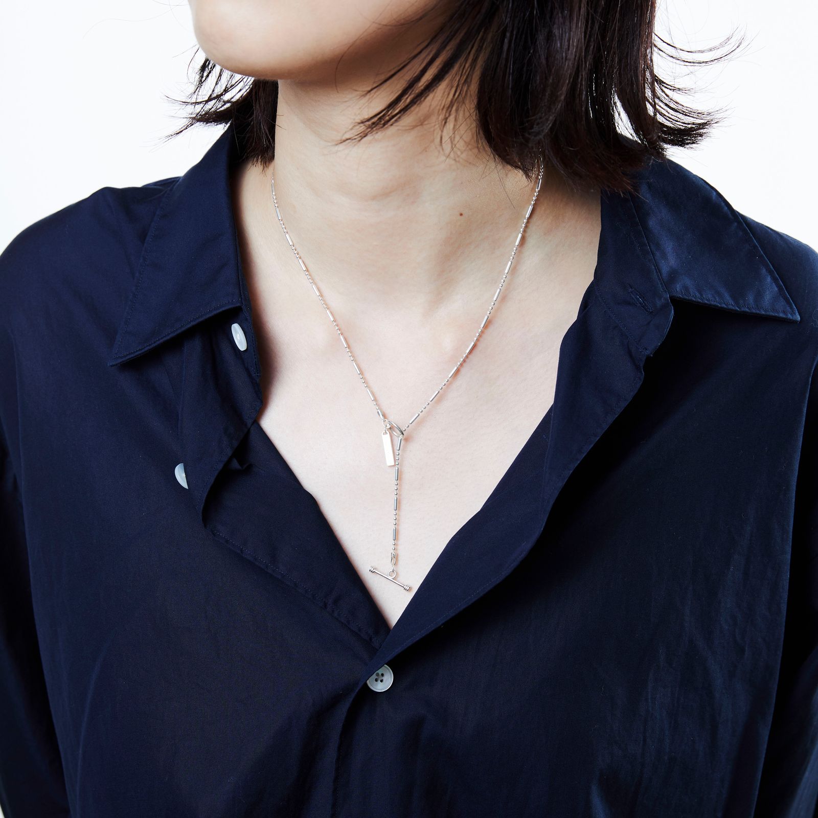 アクセサリー XOLO RoundLink Necklace XOLO JEWELRY Round Link Necklace | MAROON