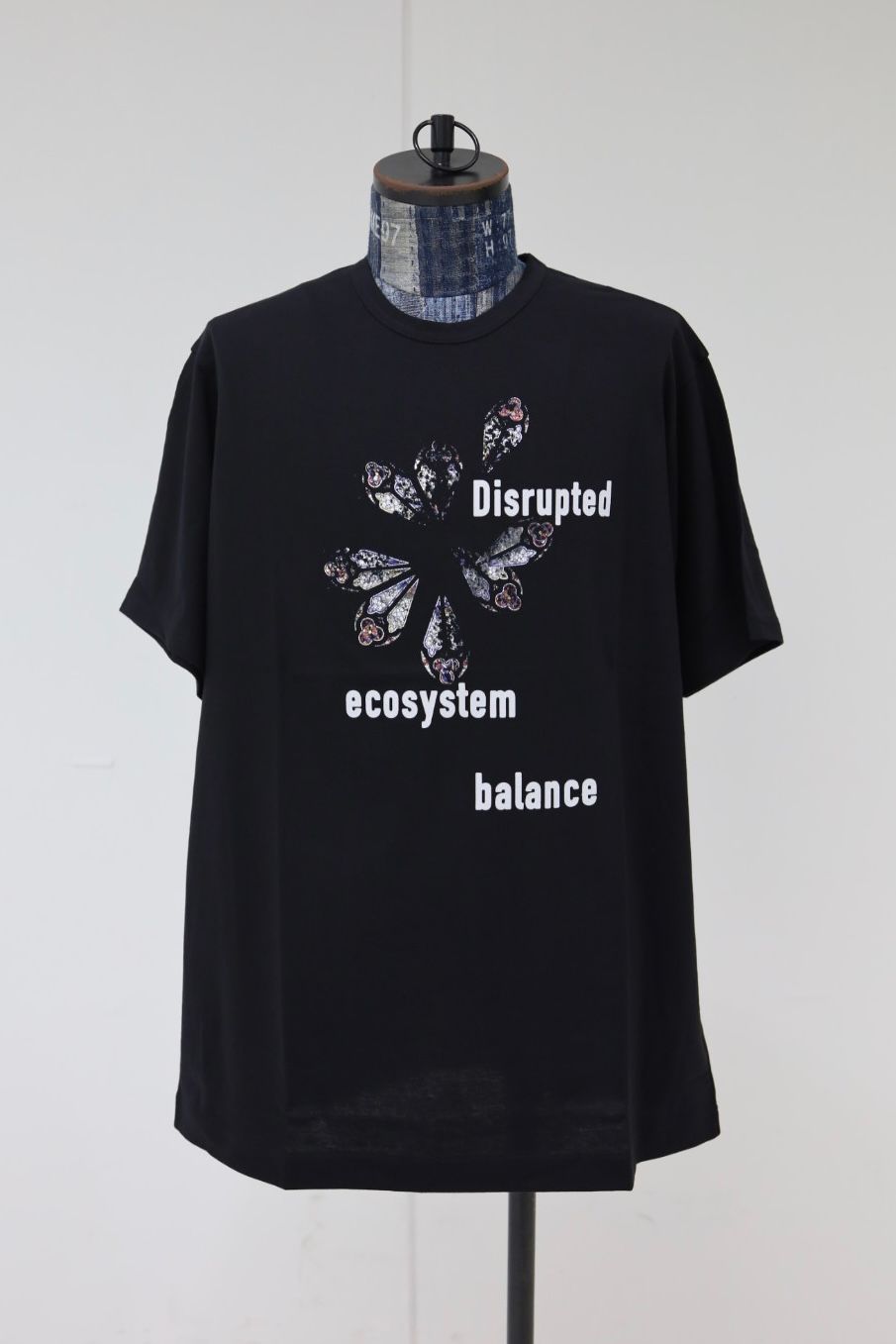 Yohji Yamamoto 26SS 半袖プリントTシャツ(HK-T76-985)BLACK★1月17日(土)新作発売！