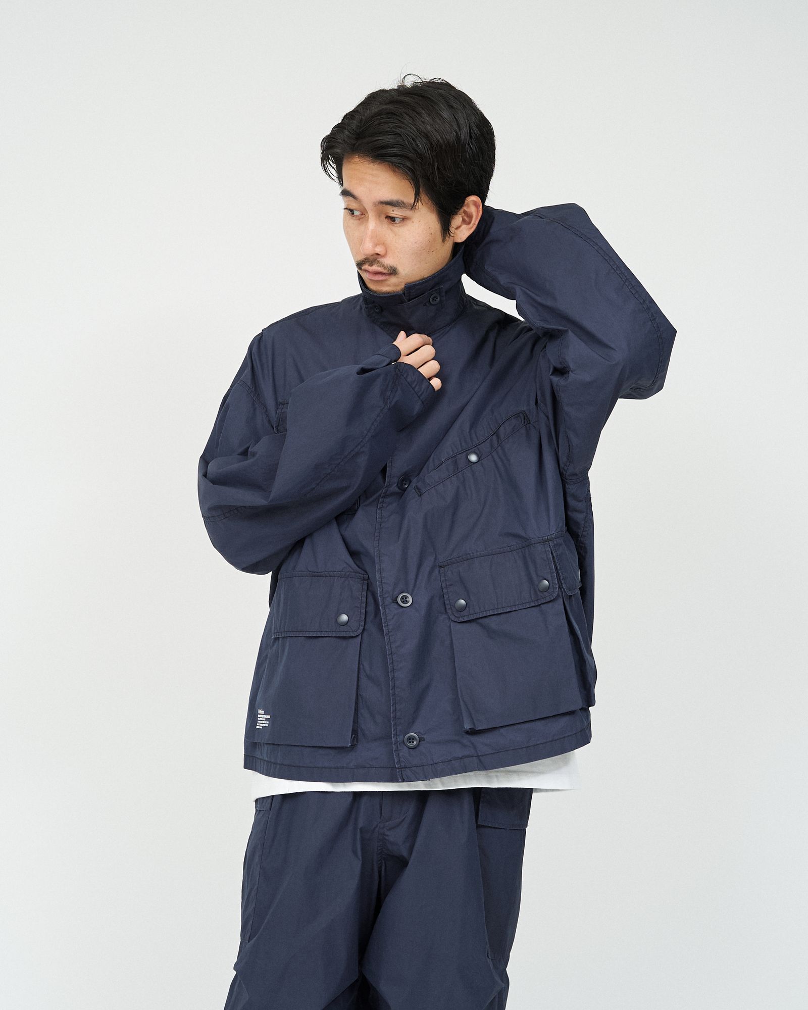 フレッシュサービス WAXED POPLIN FISHING JACKET (FSC253-20117)NAVY★10月4日(土)発売！