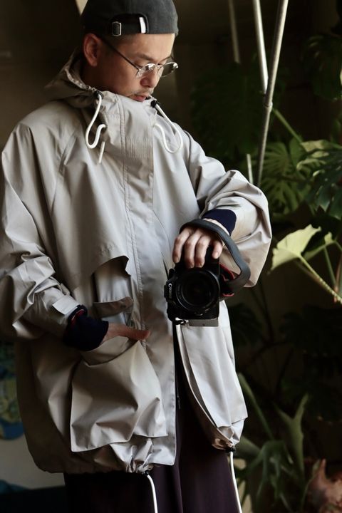 S.F.C 23FW 3LAYER JACKET"Greige"スタイル