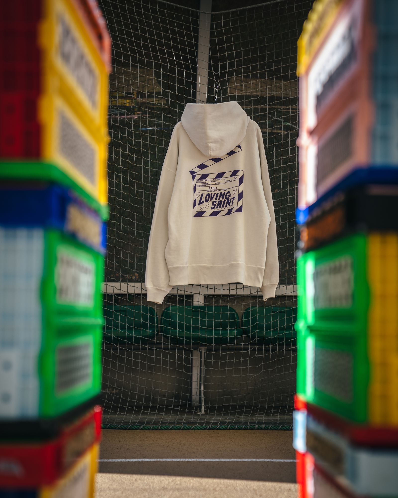セントマイケル 26SS I LOVE SAINT HOODIE(SM-MK8-0000-058)WHITE★1月10日(土)発売！