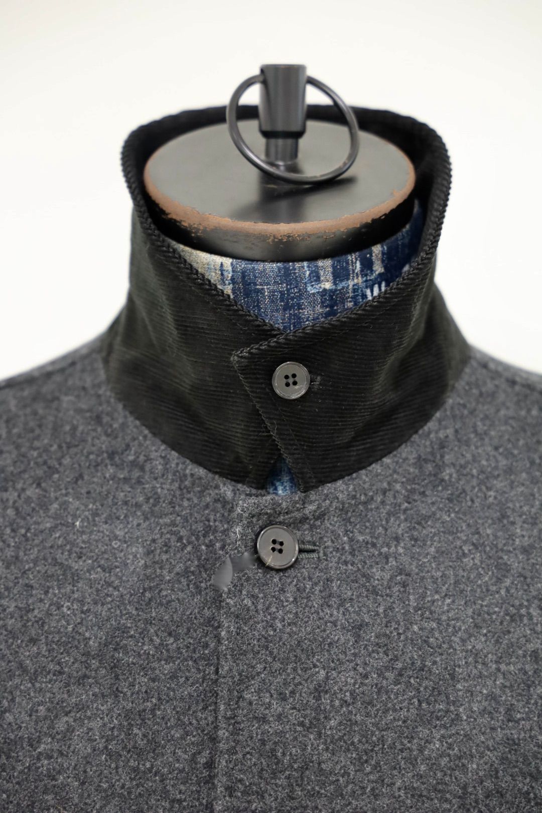 ANOTHER OFFICEアナザーオフィス Santiago Cashmere Work Jacket(AOEFJK011)Heather Charcoal☆10月10日(金)新作発売！