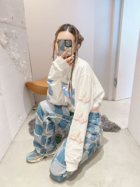セントマイケル HEART CKIE LS TEE style.2024.8.22