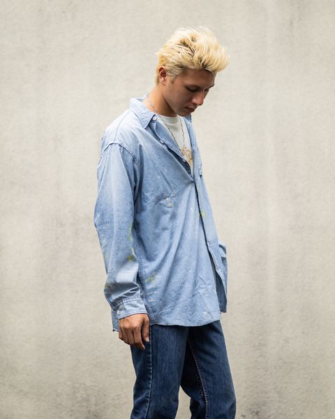 BOWWOW STATE PRISON CHAMBRAY SHIRTS MARK スタイル!