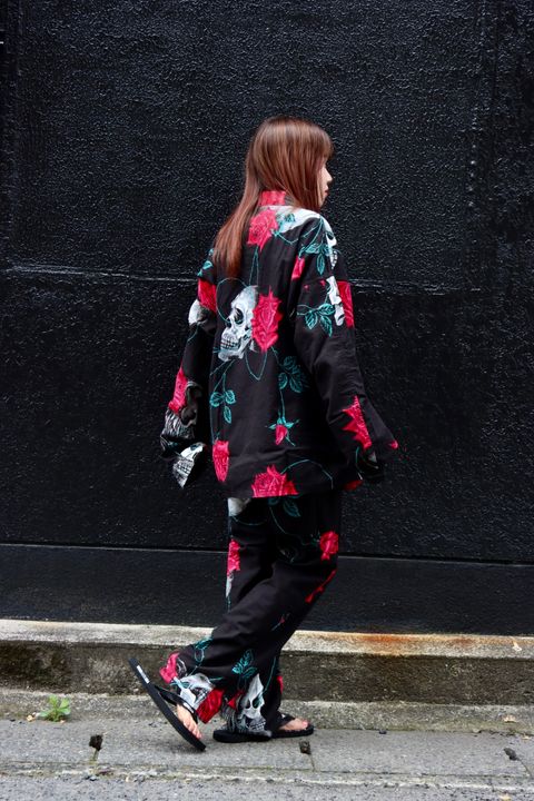 ©SAINT M×××××× セントマイケル×WILDSIDE YOHJI YAMAMOTO PAJAMAスタイル