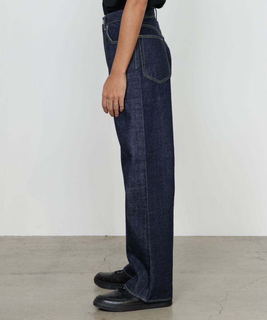 marka マーカ 26SS CLEAN CYLINDER FIT JEANS(M26A10PT02C)INDIGO O.W☆新作発売！